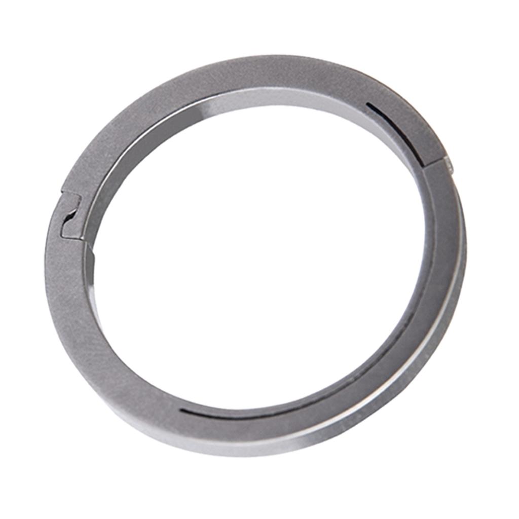 Heavy Duty Keychain Rings Replacement Side-Pushing Key Chain Rings Split Keyring Heavy Duty Titanium Alloy Key Rings