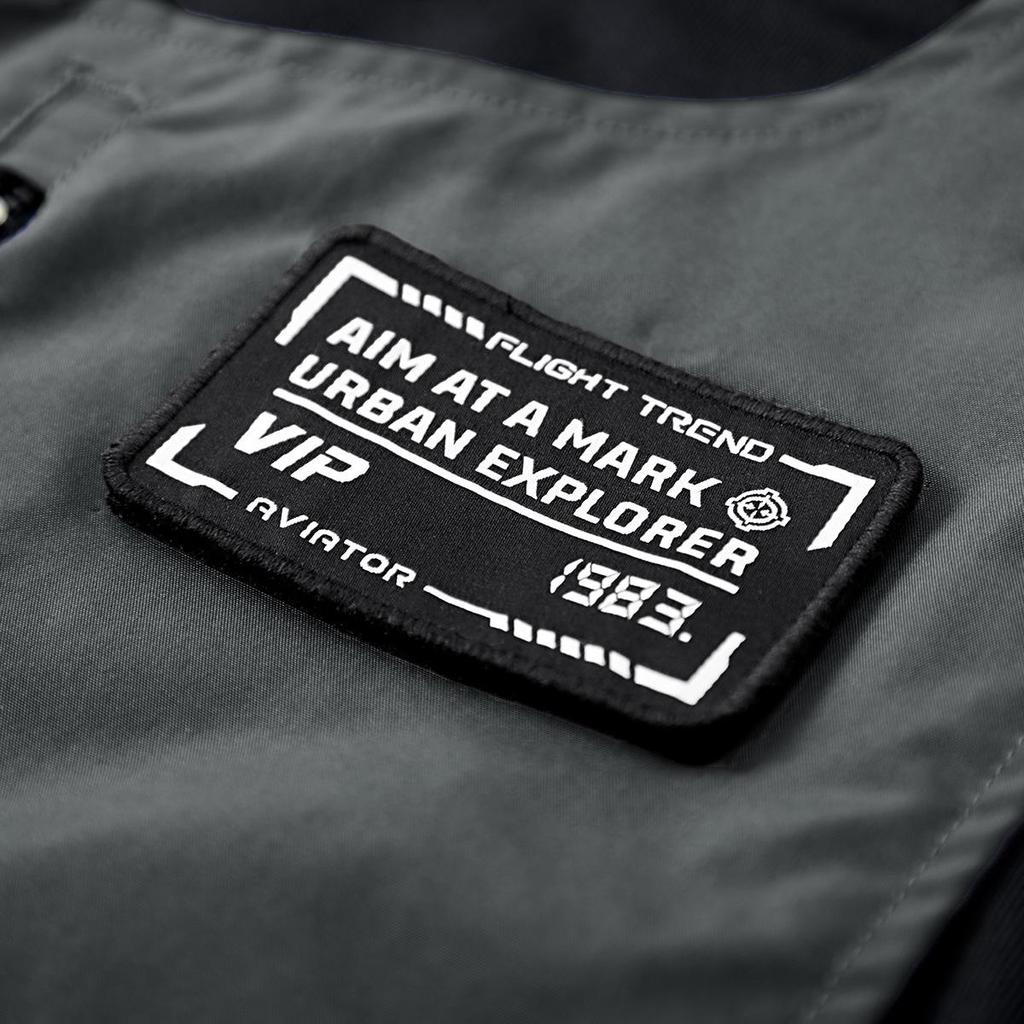 Herren Koreanischer Stil Taktisches Sweatshirt: Herbst/Winter, Trendig, Langärmlig, Rundhalsausschnitt, Fake-Zweiteiler