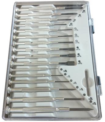 Set Șurubelnițe Hexagonale ESCO EA552GM 16 Piese [Cutie Phillips] (Precizie)