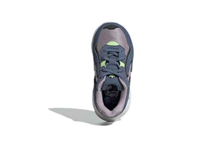 Adidas Originals Yung 96 Chasm El I Breathable Low top Toddler Shoes Gray Infant And Toddler EE7563