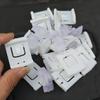 6-teiliges Auto-Sitzschienen-Schieber-Führungsklip-Gleit-Kit 435881203A für VW Volkswagen MK1 MK2 MK3 Jetta Corrado Golf Scirocco Passat