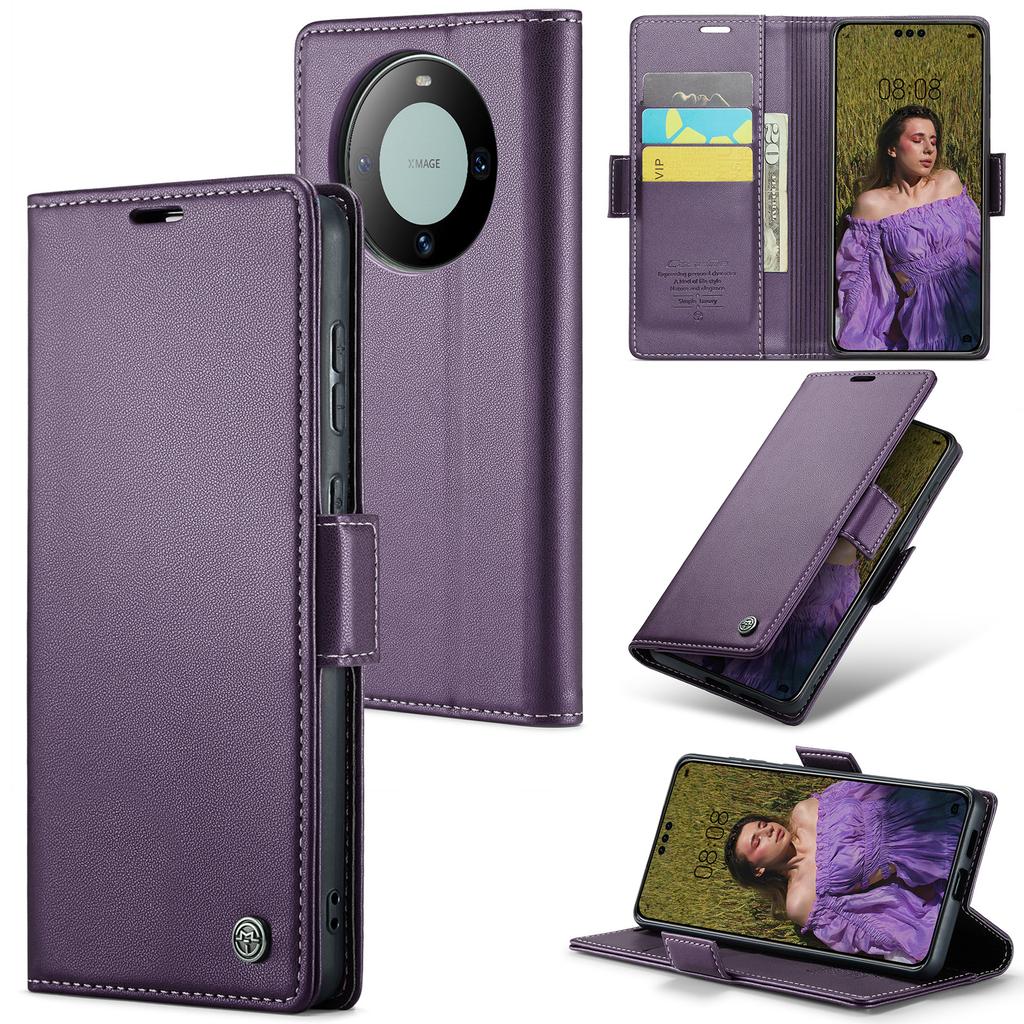 For Huawei Mate 60/ Mate 60 Pro/ Mate 60 Pro+  Wallet Function Premium PU Leather Phone Case