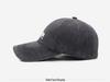 Personalized Embroidered Ripped Slim Baseball Cap - Unisex Trendy Sunshade Cap