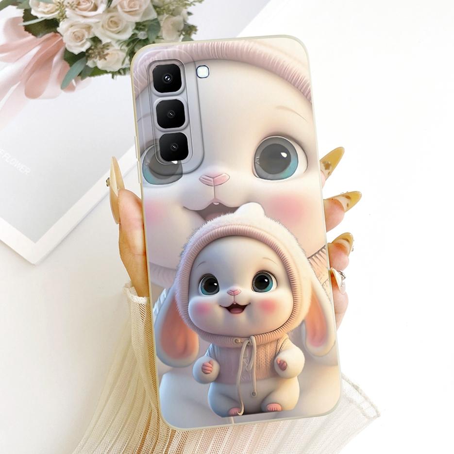 For Infinix Hot 70 5G Case X6895 X6895B Cute Fashion Cartoon Cover Shockproof Phone Case For Infinix Hot 70 Hot70 5G Soft Fundas