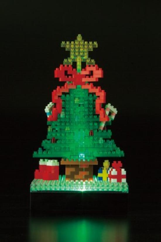 Kawada Nanoblock Großer Weihnachtsbaum 2013 NBH-058