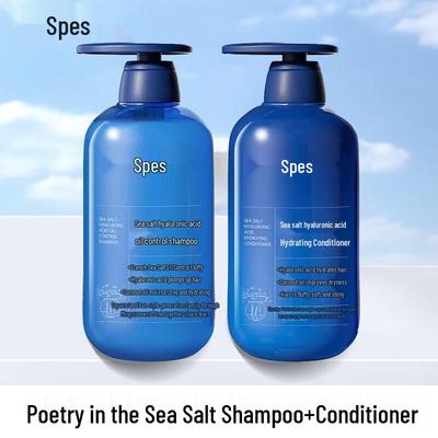 Sea Salt Hyaluronic Acid Oil Control Volumizing Hair Care Set