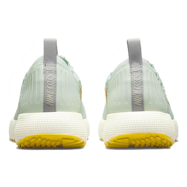 Nike React Escape Run 1 Flyknit Casual Running Shoes Women Sneaker Green Orange DC4269-300