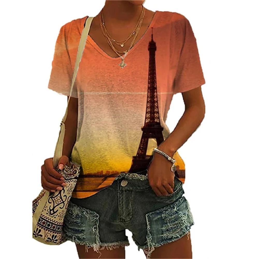 Scenic Iron Tower 3D картина с забавным узором — фото 8