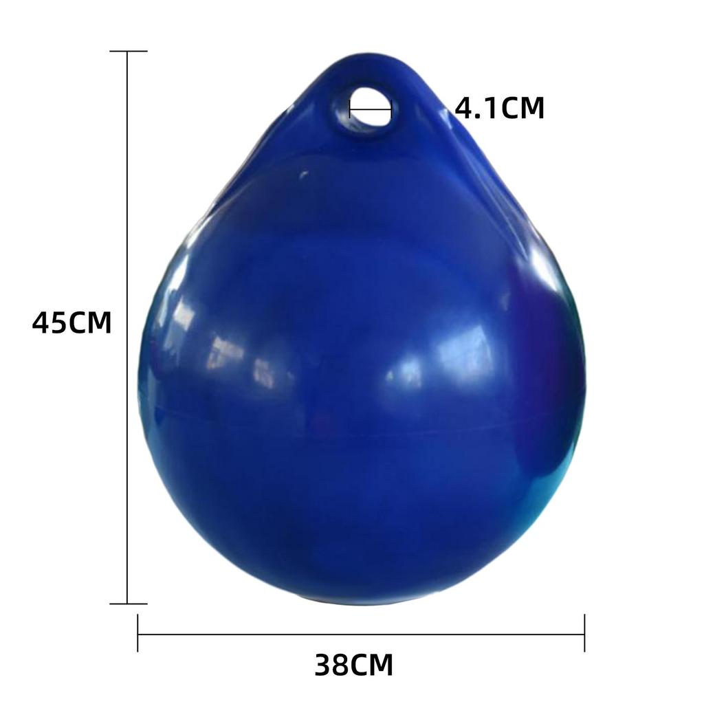 PVC Boat Fender Dock Edge Protection Inflatable Bumper Mooring Buoy for Fishing Row Boats