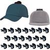 Clino 20 Pack Adhesive Hat Hooks, No Drilling Required, Durable and Stable Hats Rack, Home Organizer Hook, Cap Storage Display Hanger for Walls,