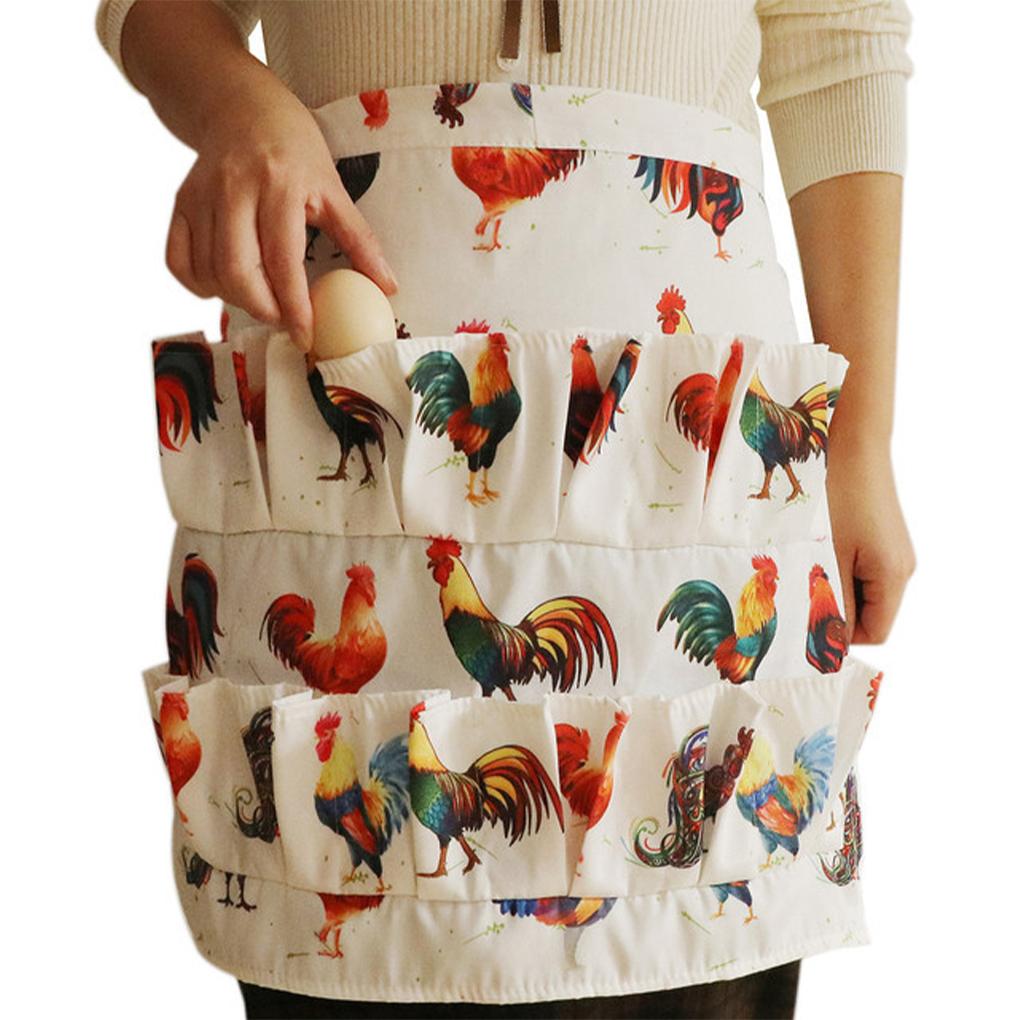 Eggs Collecting Apron Easy To Clean Convenient And Practical Eggs Collecting Gathering Holding Apron