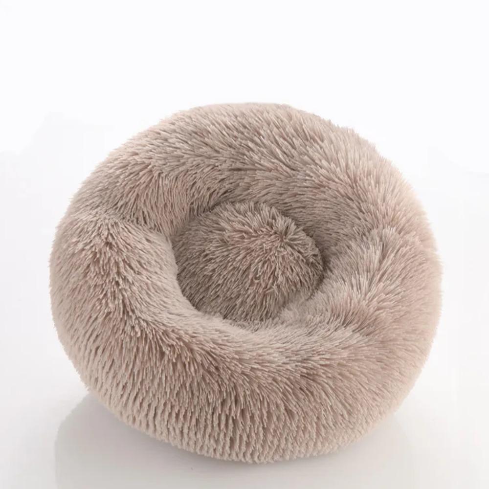 Creative Plush Warm and Breathable Circular Dog Bed Cat Bed Pet Bed Winter Thick and Comfortable Dog Bed Dog Mat Pet Supplies