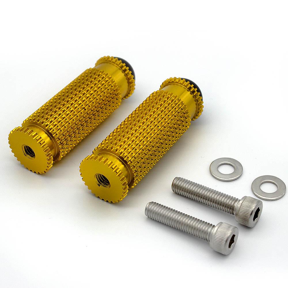 CNC Aluminum Motorcycle Rearset Footrests Footpeg Foot Pegs Pedal 8 Colors 8mm For DUCATI Diavel 11-15  Carbon 11-16  AMG 11-12 золотой