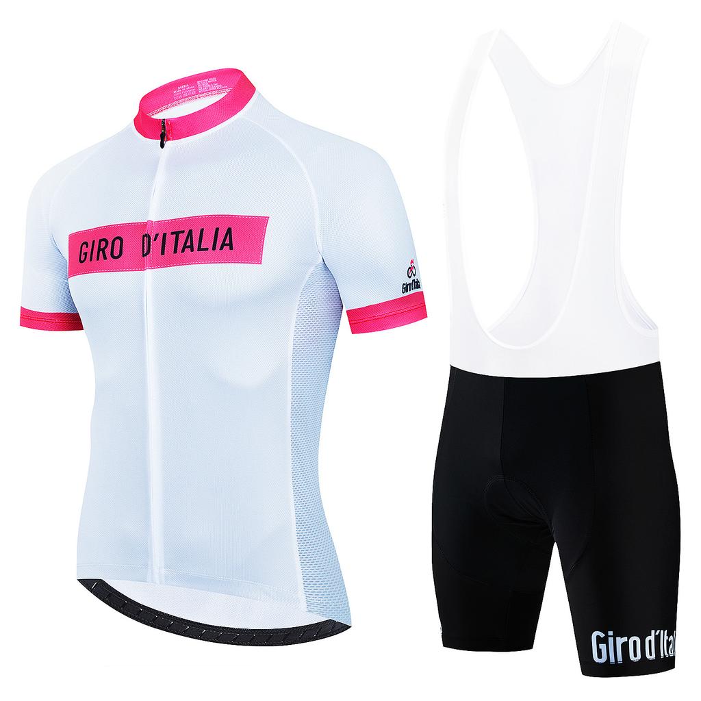 Cycling Jersey Set New Cycling Suit Short Sleeve Suit Men's Mountain Bike Pants