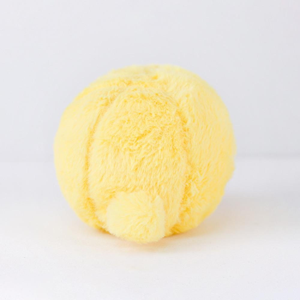 Fluffy Rabbit Calming Ball Simulated Rabbit Buttocks Plush Rabbit Chewing Ball Playing