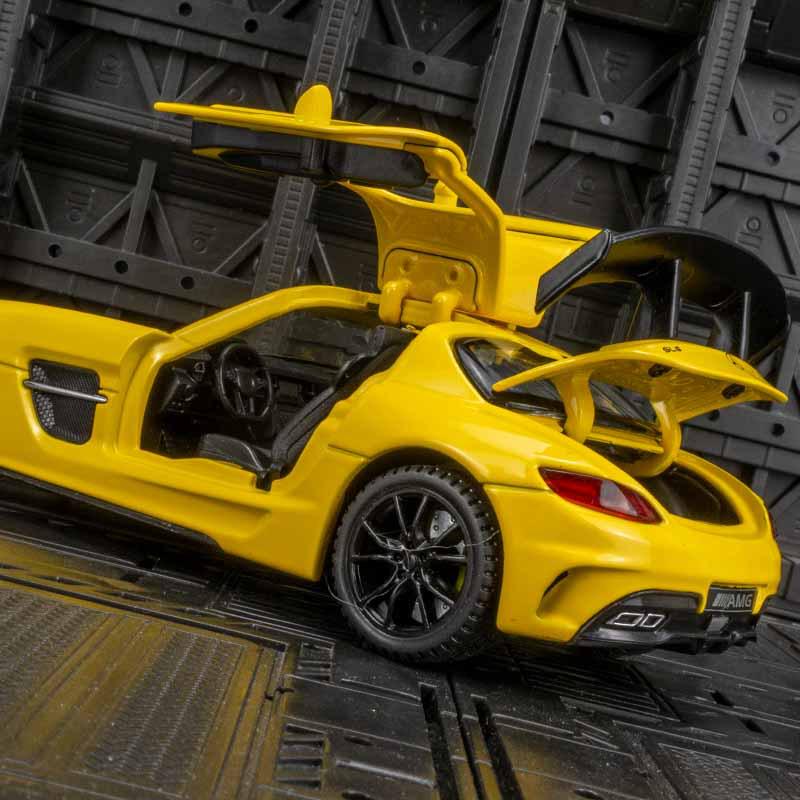 Jiaye VB32653 Big Ben Light & Sound Alloy Car Model Toy
