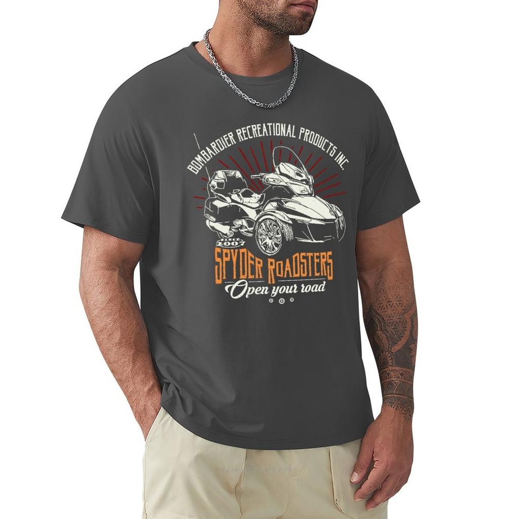 Can Am Spyder Brp Roadsters Classic Tshirt Funnys Vintage Clothes New Edition Tees Men Clothes Tees Fashion Oversized Tshirt
