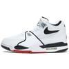 Air Flight 89 Bianco Nero Sneakers Unisex Grigio Fumo Chiaro DB5918-100