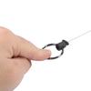 Telescopic Rope Keychain Belt Clip Retractable Pull Holder AntiLose Key Ring Holder