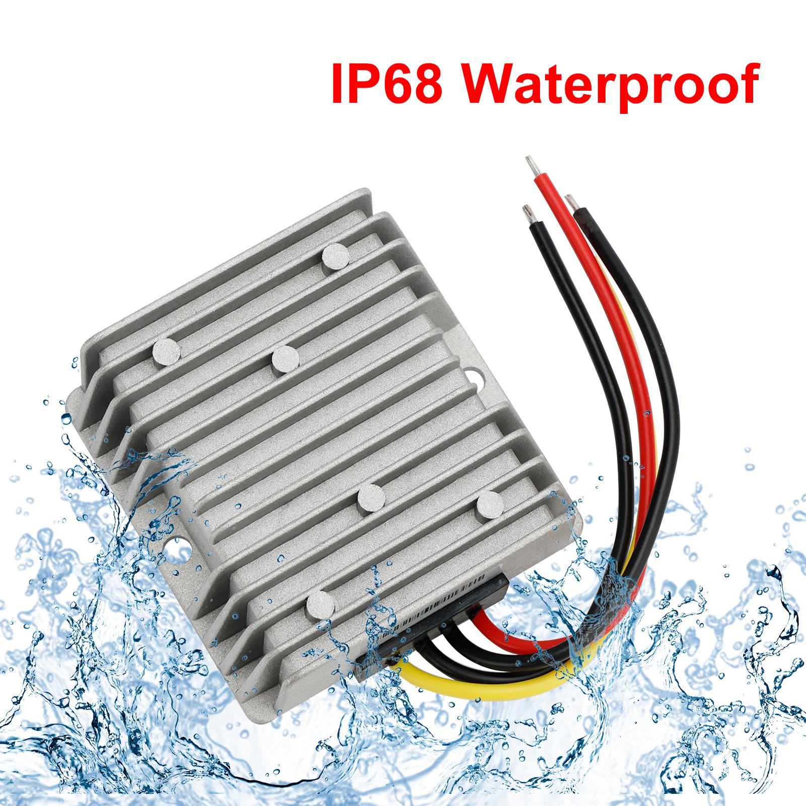 

WaterProof 48V/60V to 12V 15A 180W Step Down DC/DC Power Converter Regulator