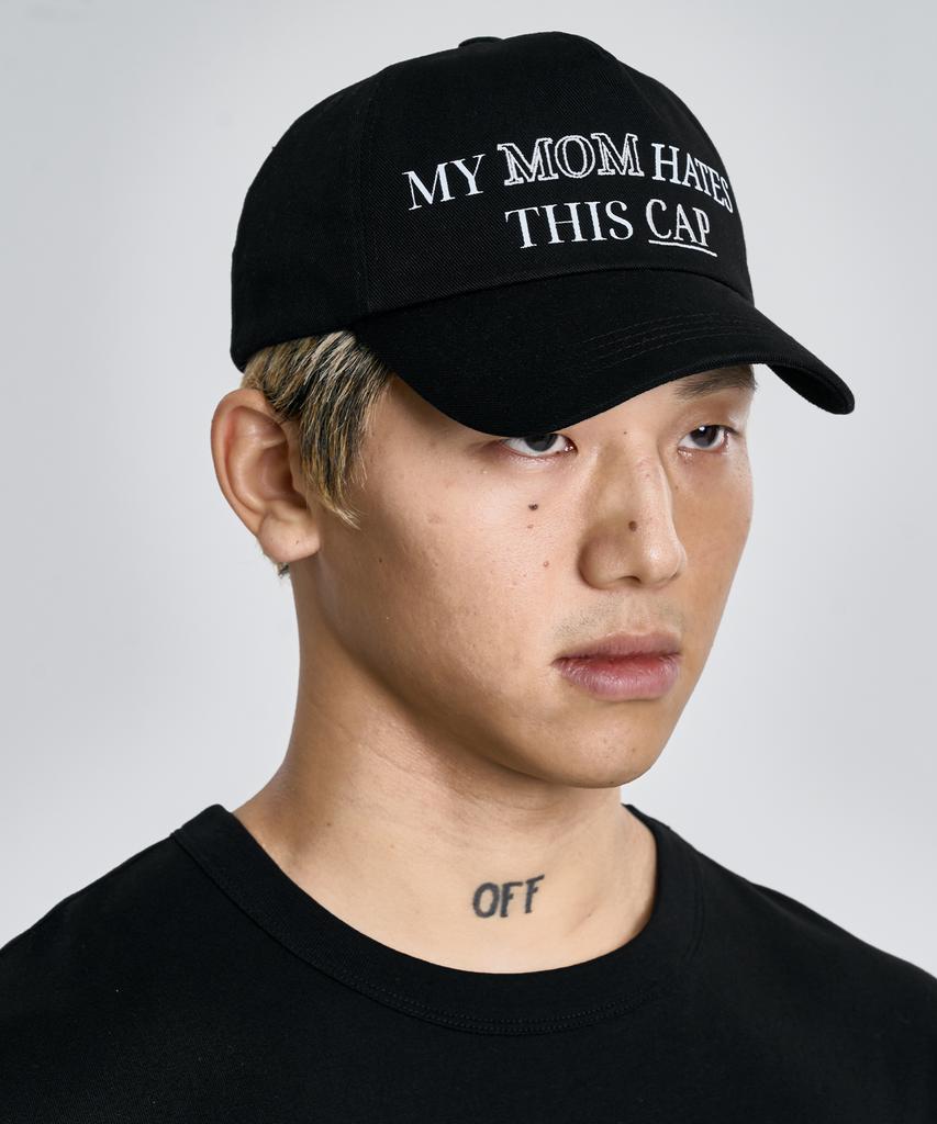 AJOBYAJO [Pba] My Mom Hates This Cap [Black]