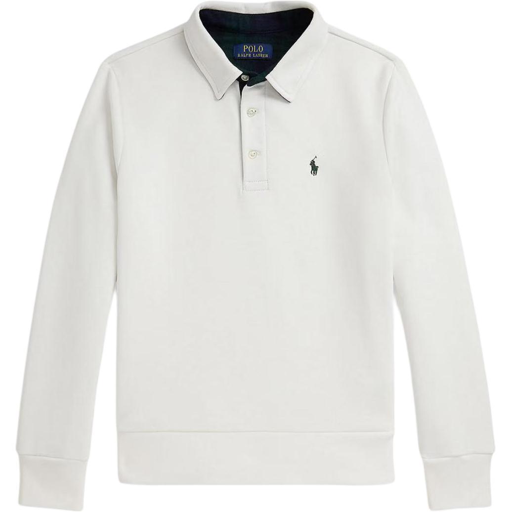 

Polo Ralph Lauren Sweatshirt FW25 Waffle Knit Cotton Polo Collar Long Sleeve Kids Kids sweatshirts 323981312-003 L