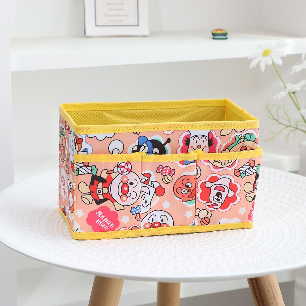 Hello Kitty Kuromi Pochacco Pattern Multi Pocket Foldable Desktop Storage Box For Bedroom And Office Organization