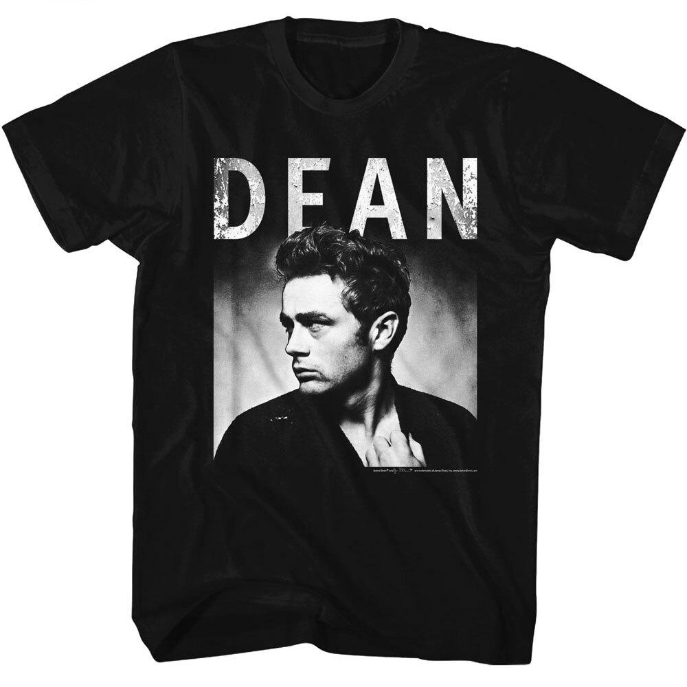 James Dean 1950 Icon Legend Side Bust Photo Men T Shirt M