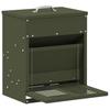 Chicken Treadle Feeder Olive Green 33 X 42 X 40 Cm Cold Rolled Steel