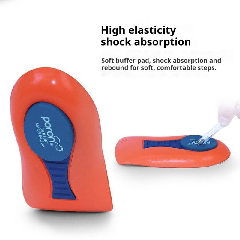 Arch Support Orthotic Insoles Men and Women Relief From Foot Pain Plantar Fasciitis Insoles Height-increasing Half Insole