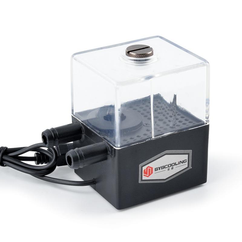 

SFF ПК Жидкостное охлаждение Помпа Низкий уровень шума 300 л/ч Поток 150 мл Резервуар 12 В постоянного тока Интегрированная для Mini ITX CPU GPU Кастомный контур Водяное охлаждение