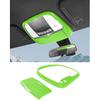 Roof Reading Light Cover Trim Fit for 2011 + Dodge Charger/Durango/Chrysler 300 Interior Accessories Green Reading Lamp Decals Cover Trim Sticker Kit