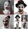 Enge clown latex masker Halloween feestkostuum accessoire voor cosplay en thema-evenementen