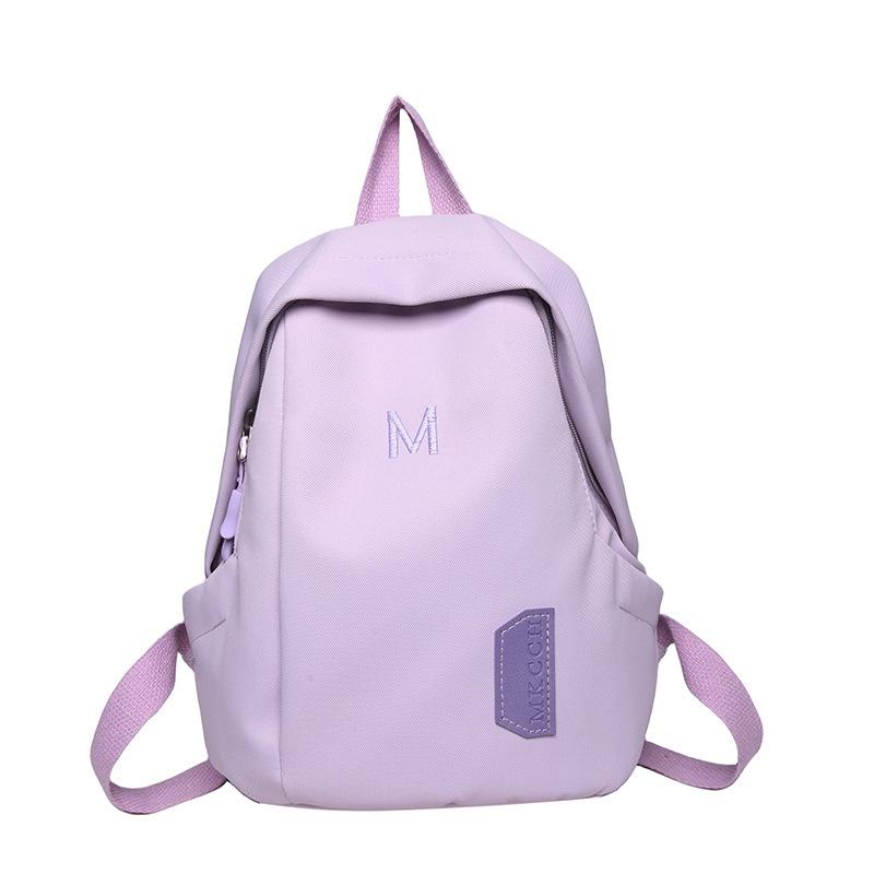 

High-value new mini backpack lightweight and versatile kindergarten schoolbag commuter mommy bag women s travel backpack single package фіолетовий