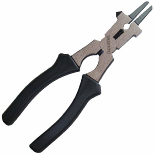 Right Seiki WAZAMONO WZ-P185 Welding Pliers, 185mm, Body: Depth: 1.6cm, Body: Height: 19cm, Body: Width: 5.5cm