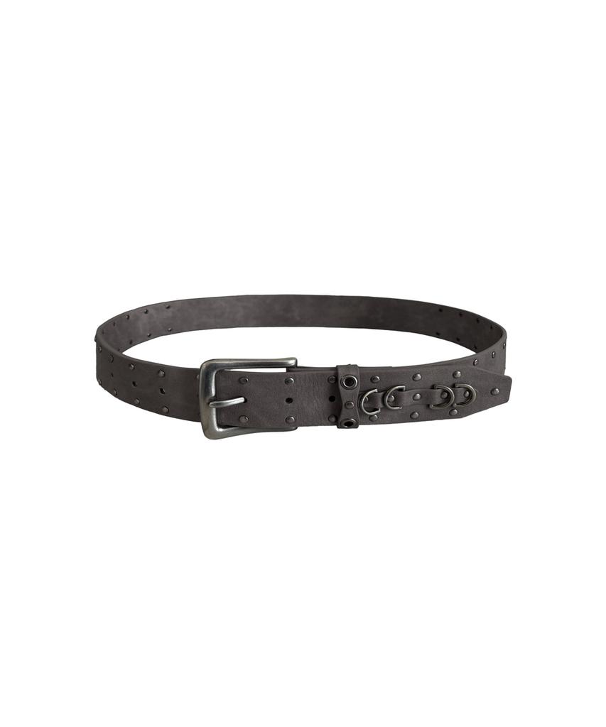 Pasion Sienna Stud Belt_Gray