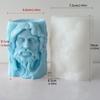 Multipurpose Silicone Mould for Portrait Relief Art Craft Cement Plasters Candle Making