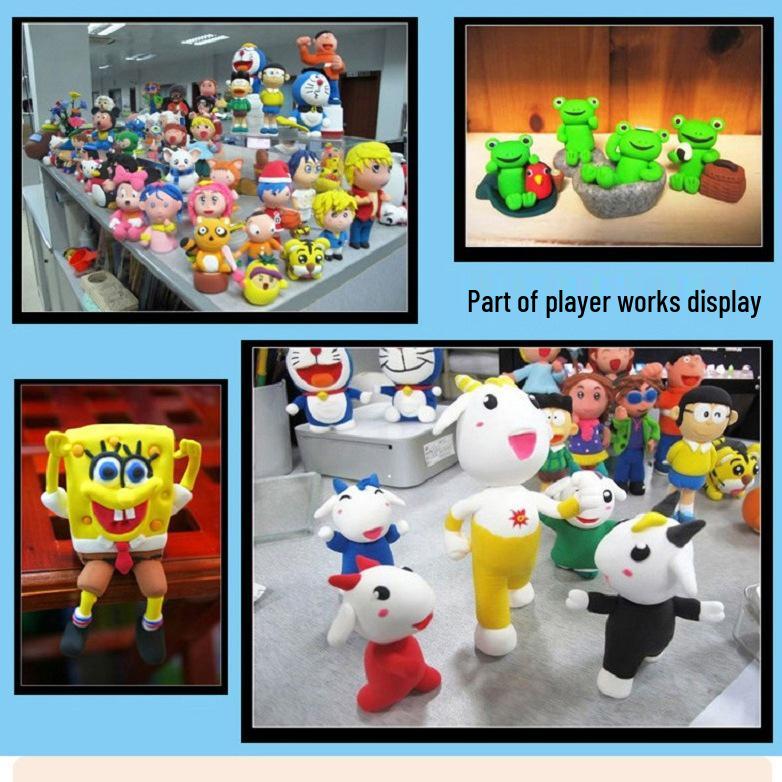 24-Color Children's Clay Set - 100g DIY Space Plasticine Paper Clay