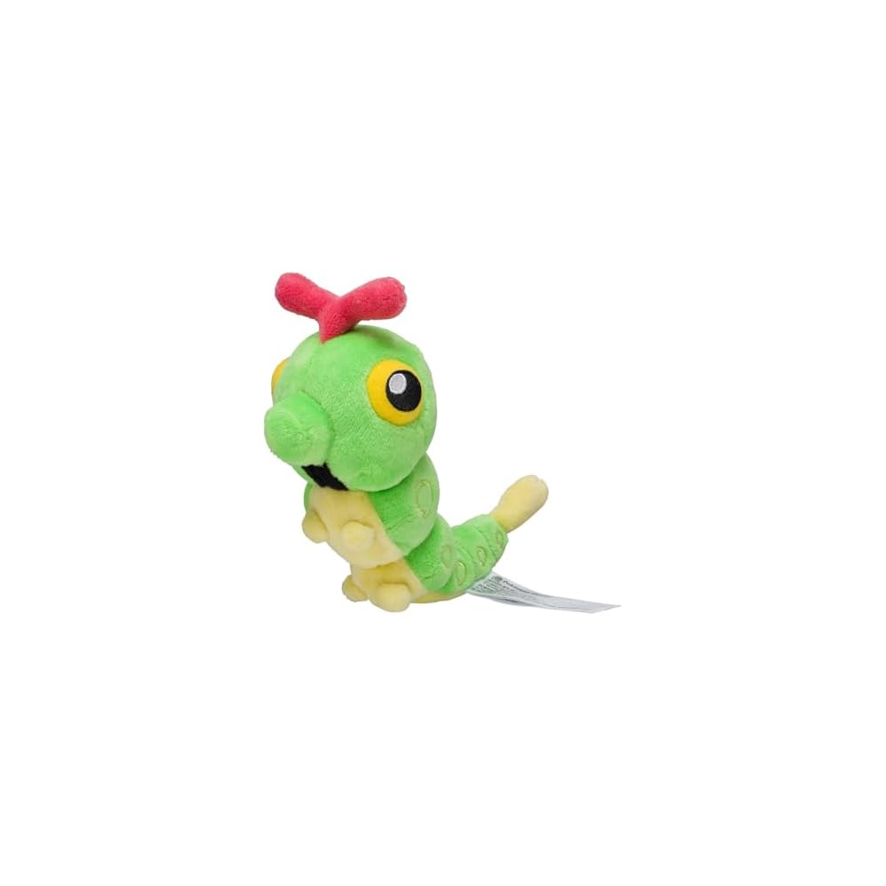 

Pokmon Center Original Pokmon Fit Caterpie Plush Toy 12x8.5x6 cm