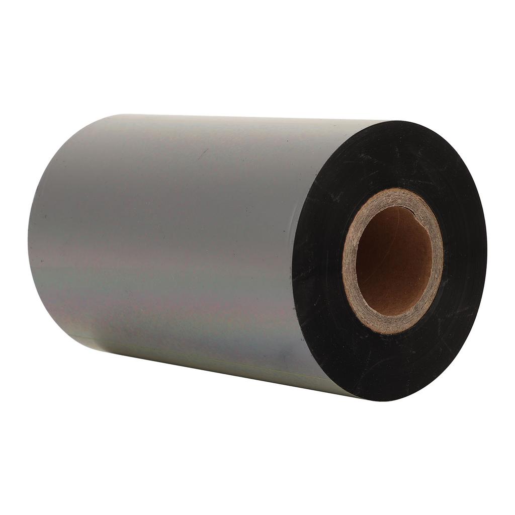 Black Thermal Transfer Ribbon Label Printing Antistatic Wax Barcode Ribbon for Industrial Printer