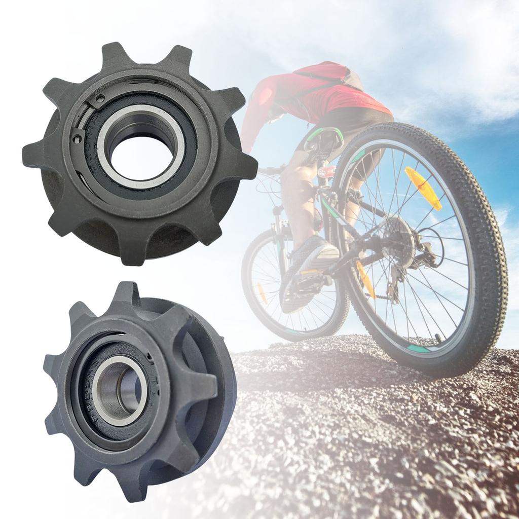 Single Speed Cog Sprocket Freewheel Folding Bike Freewheel High Strength 9T Single Speed Flywheel Easily to Install