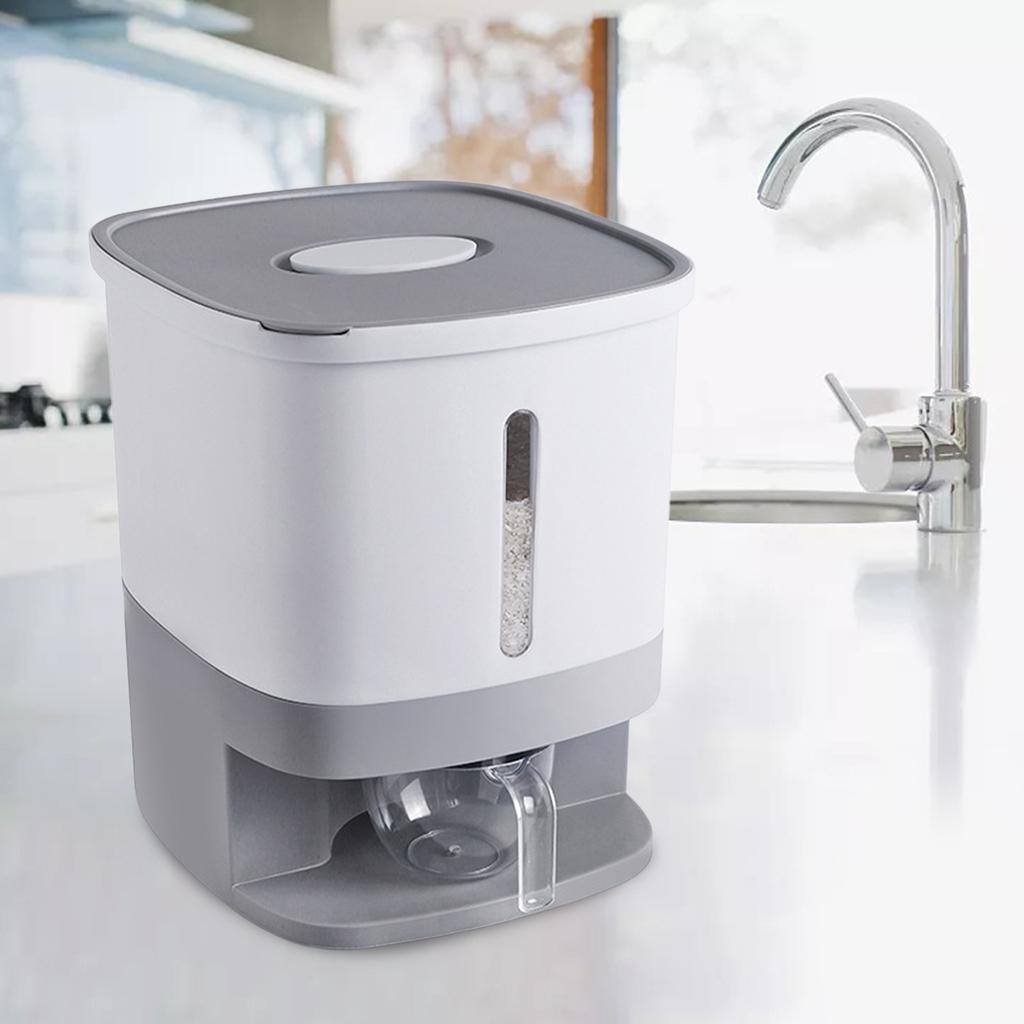 Rice Container Large Multipurpose Storage Tank Cylinder for Dry Food Machine ,