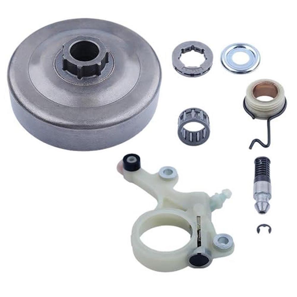 1set Oil Sprocket Rim Kit Low Noise Vibration Reduction With Friction Plate Sensitive Clutch For MS271MS291 Chainsaw Accessories