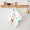 100% Pure Cotton Baby Face Towel - High-Density Bubble Gauze, No Fluorescent Agents, Bath Bib for Children