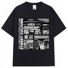 Japanese Style Tokyo Street Culture Graphic Tshirts Men Women Harajuku Fashion Vintage ONeck T Shirt Oversized Cotton T Shirts