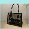 Sac à main transparent élégant pour femme, nouvelle édition 2024, grand sac cabas en PVC, sac d'été à bandoulière, sac fourre-tout