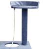 VidaXL Arbre à chat avec griffoirs en sisal 150 cm Bleu foncé