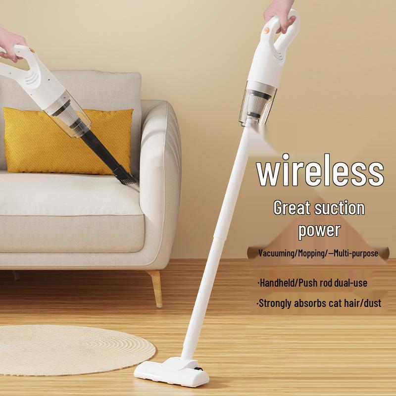 Rechargeable Handheld Wireless Vacuum and Mop: High-Suction, Multi-Functional Cleaner for Home Use