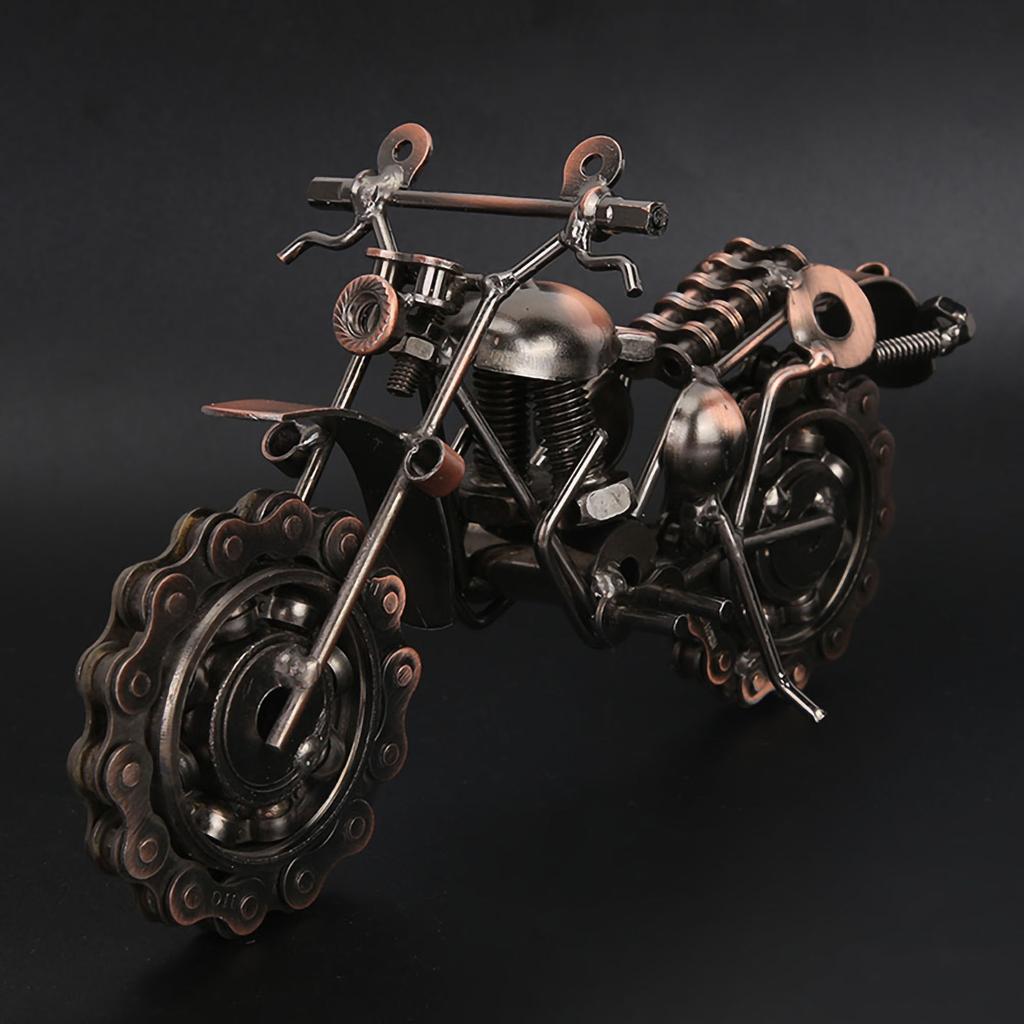 Motorcycle Model Metal Motorcycle Collection Ornaments Birthday Gift Office Home Desktop Decor