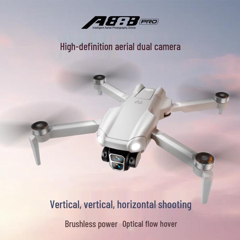 A888PRO Drone: High-Definition Four-Axis, Brushless, Powerful Remote Control Aircraft for Aerial Photography.